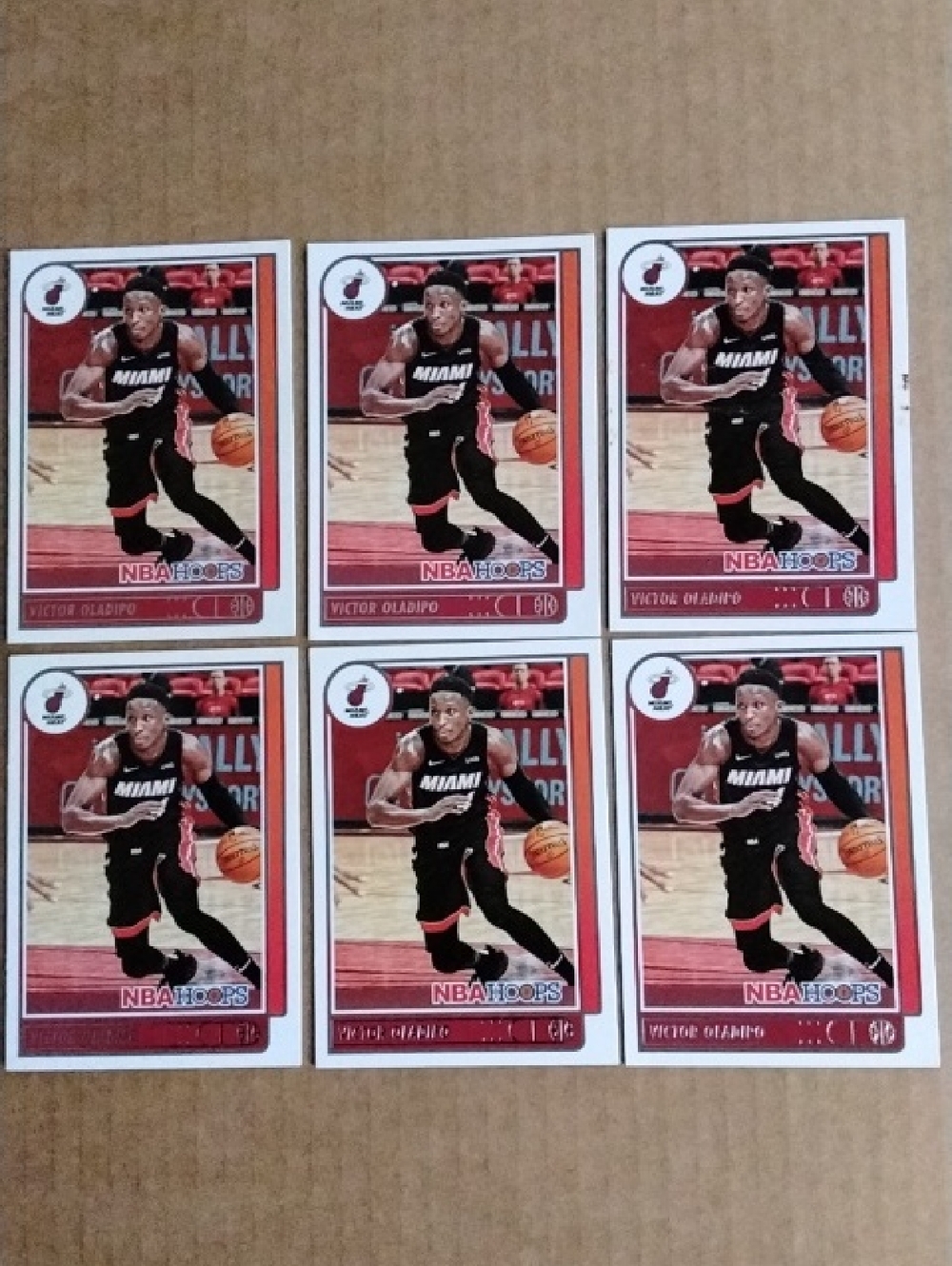 VICTOR OLADIPO MIAMI HEAT 2021-22 BASKETBALL Panini Hoops #70 LOT 6